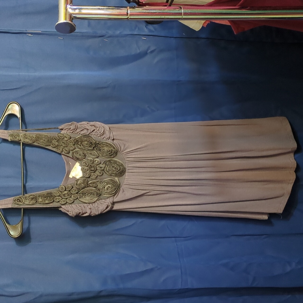 Dating Clothing Grey Summer Dress
